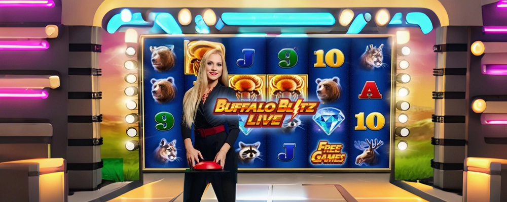 jogo gam Caça-níqueis Buffalo Blitz ao Vivo